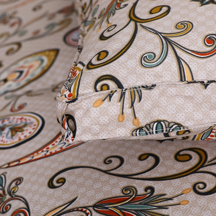 91家纺网 家纺一手货源 找家纺 呆头鹅羽绒工厂店 2025新款100支全棉印花羽绒被 白鹅绒鸭绒被子被芯羽绒工厂店 小轻奢米黄