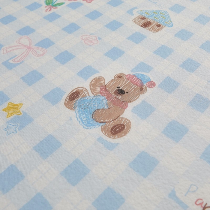 91家纺网 家纺一手货源 找家纺 薇梦蚊帐 2025新款凉感丝印花地垫 甜梦小熊