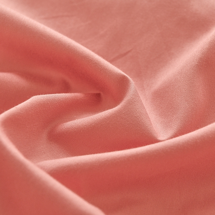 91家纺网 家纺一手货源 找家纺 宇彬家纺 2025新款直播热款13374全棉母婴级绣花字母款被套床单纯色重工清新四件套贡缎新疆长绒 Min-奶油粉