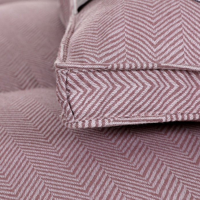 91家纺网 家纺一手货源 找家纺 呆头鹅羽绒工厂店 2025新款80支羊绒棉千鸟格羽绒被 白鹅绒鸭绒被子被芯羽绒工厂店 西红千鸟格