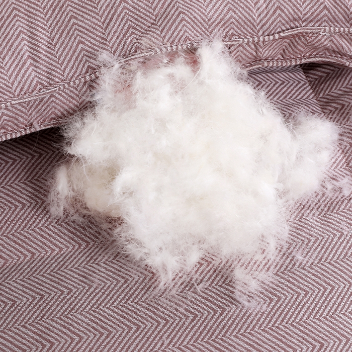 91家纺网 家纺一手货源 找家纺 呆头鹅羽绒工厂店 2025新款80支羊绒棉千鸟格羽绒被 白鹅绒鸭绒被子被芯羽绒工厂店 西红千鸟格