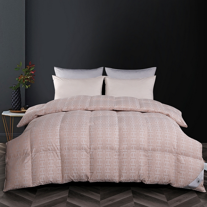 91家纺网 家纺一手货源 找家纺 （总）呆头鹅羽绒工厂店 2025新款80支丝光棉彩棉羽绒被 白鹅绒鸭绒被子被芯羽绒工厂店