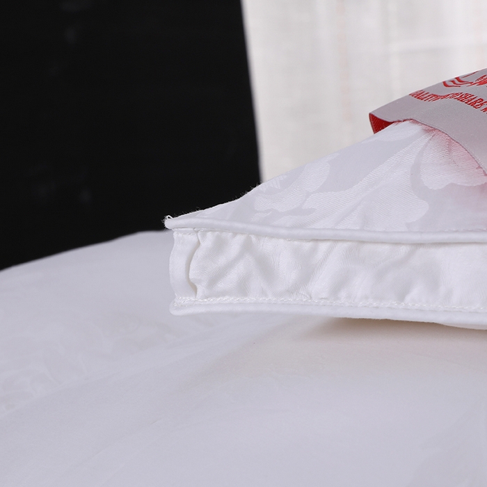 91家纺网 家纺一手货源 找家纺 呆头鹅羽绒工厂店 2025新款80支全棉大提花羽绒被 白鹅绒鸭绒被子被芯羽绒工厂店 白色