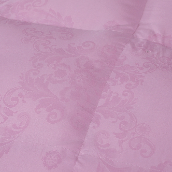 91家纺网 家纺一手货源 找家纺 呆头鹅羽绒工厂店 2025新款80支全棉大提花羽绒被 白鹅绒鸭绒被子被芯羽绒工厂店 粉色