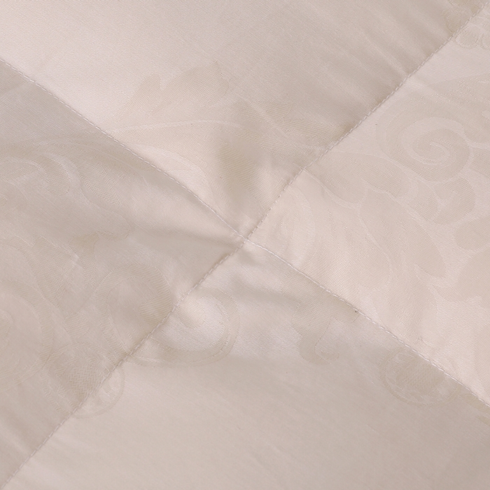 91家纺网 家纺一手货源 找家纺 呆头鹅羽绒工厂店 2025新款80支全棉大提花羽绒被 白鹅绒鸭绒被子被芯羽绒工厂店 黄色