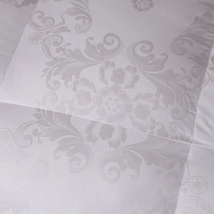 91家纺网 家纺一手货源 找家纺 呆头鹅羽绒工厂店 2025新款80支全棉大提花羽绒被 白鹅绒鸭绒被子被芯羽绒工厂店 灰色