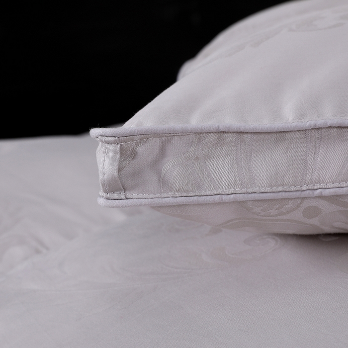 91家纺网 家纺一手货源 找家纺 呆头鹅羽绒工厂店 2025新款80支全棉大提花羽绒被 白鹅绒鸭绒被子被芯羽绒工厂店 灰色