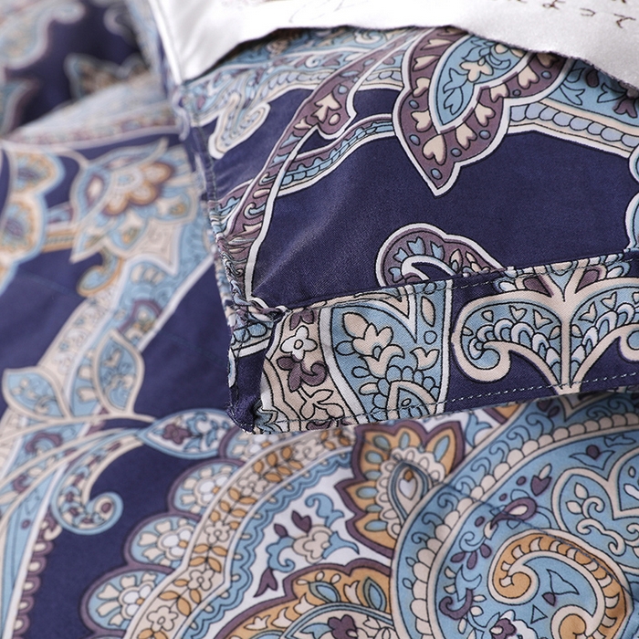 91家纺网 家纺一手货源 找家纺 呆头鹅羽绒工厂店 2025新款100支柔塞丝印花羽绒被 白鹅绒鸭绒被子被芯羽绒工厂店 黛尼雅宝兰