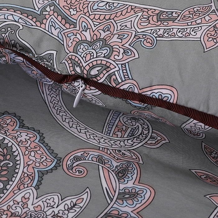 91家纺网 家纺一手货源 找家纺 呆头鹅羽绒工厂店 2025新款100支柔塞丝印花羽绒被 白鹅绒鸭绒被子被芯羽绒工厂店 黛尼雅抹茶绿