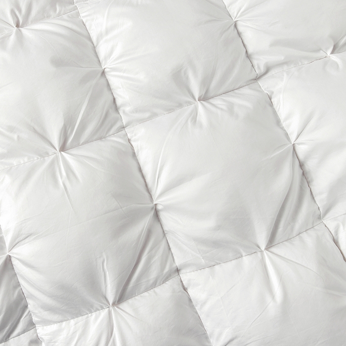 91家纺网 家纺一手货源 找家纺 （总）呆头鹅羽绒工厂店 2025新款80支柔赛丝羽绒被-扭花款 白鹅绒鸭绒被子被芯羽绒工厂店