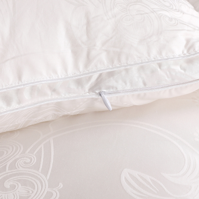 91家纺网 家纺一手货源 找家纺 呆头鹅羽绒工厂店 2025新款大提花锁绒绸羽绒被 白鹅绒鸭绒被子被芯羽绒工厂店 白色