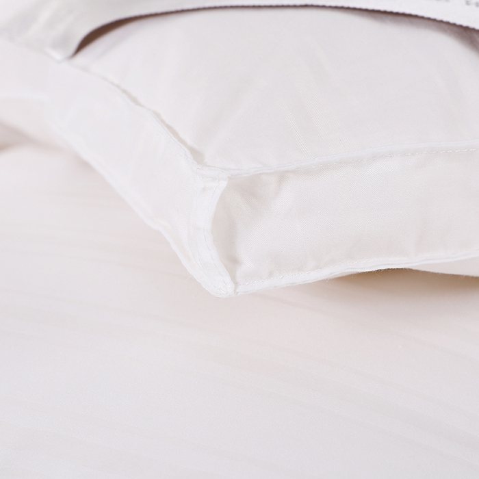 91家纺网 家纺一手货源 找家纺 呆头鹅羽绒工厂店 2025新款竹棉缎条纹羽绒被 白鹅绒鸭绒被子被芯羽绒工厂店 白色