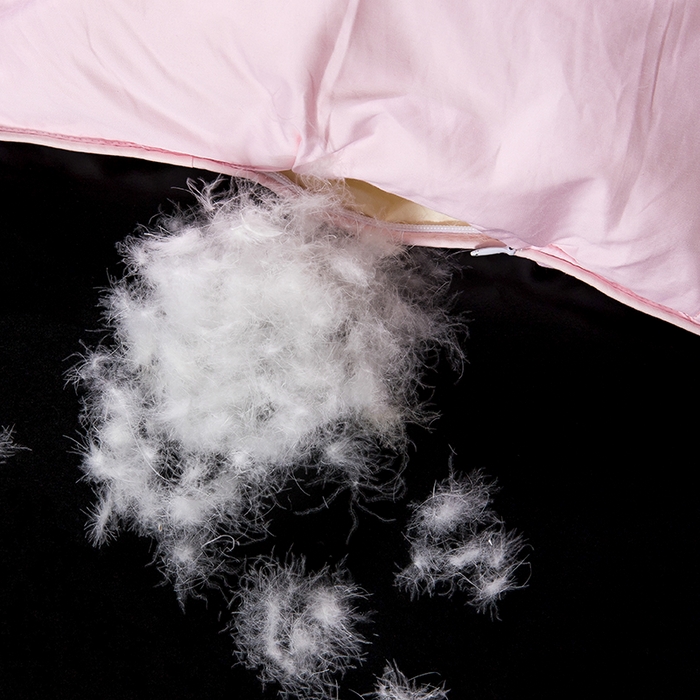 91家纺网 家纺一手货源 找家纺 呆头鹅羽绒工厂店 2025新款80支柔赛丝羽绒被-扭花款 白鹅绒鸭绒被子被芯羽绒工厂店 粉色