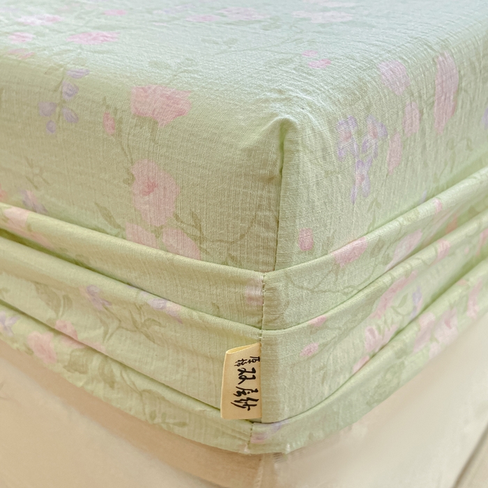 91家纺网 家纺一手货源 找家纺 （总）喜居 2025新款A类原棉双层纱床笠