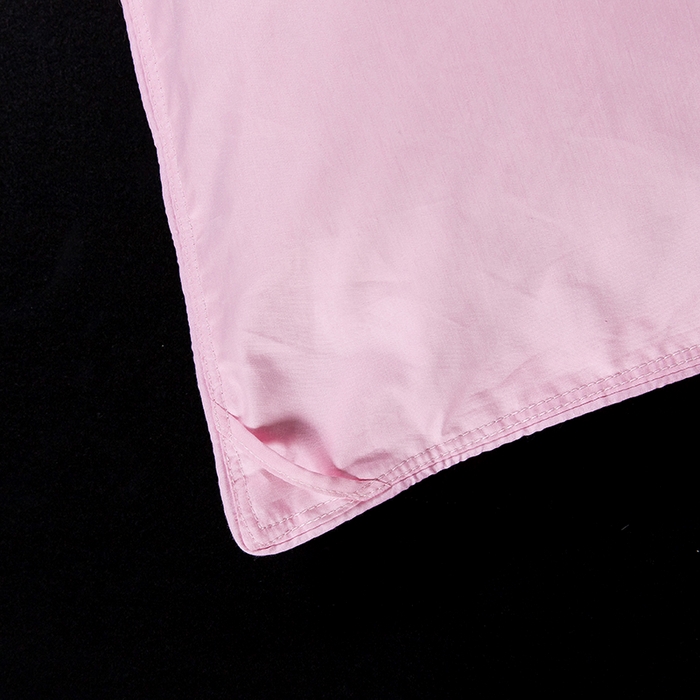 91家纺网 家纺一手货源 找家纺 呆头鹅羽绒工厂店 2025新款80支柔赛丝羽绒被-标准款 白鹅绒鸭绒被子被芯羽绒工厂店 粉色