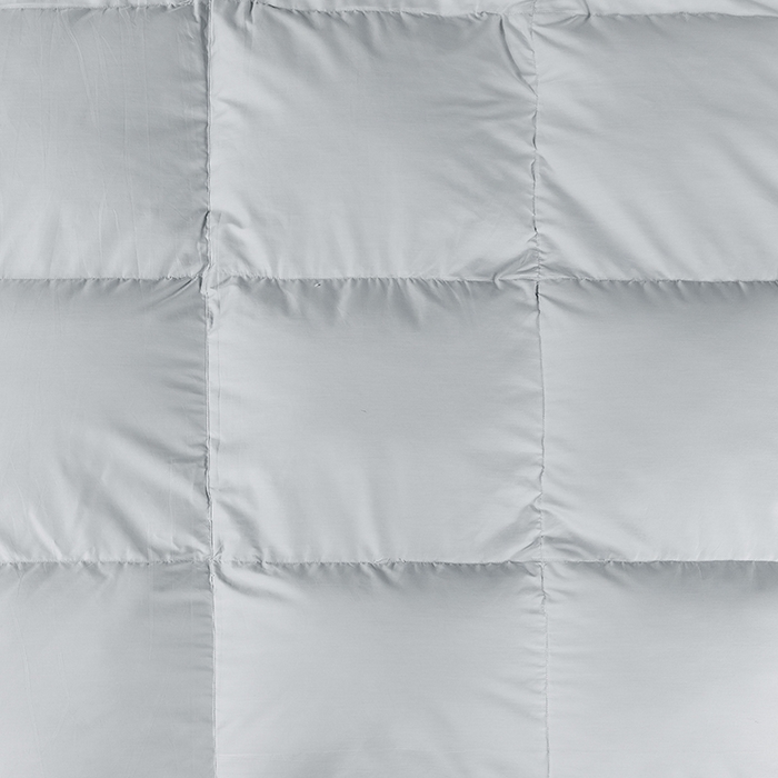 91家纺网 家纺一手货源 找家纺 呆头鹅羽绒工厂店 2025新款80支柔赛丝羽绒被-标准款 白鹅绒鸭绒被子被芯羽绒工厂店 灰色