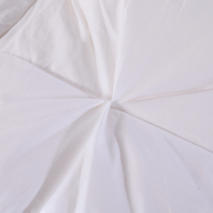 91家纺网 家纺一手货源 找家纺 呆头鹅羽绒工厂店 2025新款全棉防羽布羽绒被-扭花款 白鹅绒鸭绒被子被芯羽绒工厂店 白色