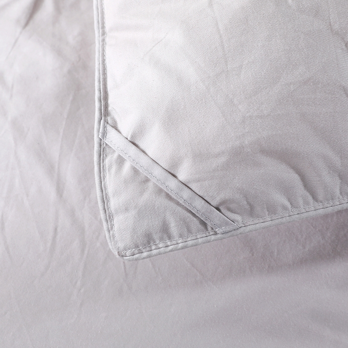 91家纺网 家纺一手货源 找家纺 呆头鹅羽绒工厂店 2025新款全棉防羽布羽绒被-扭花款 白鹅绒鸭绒被子被芯羽绒工厂店 灰色