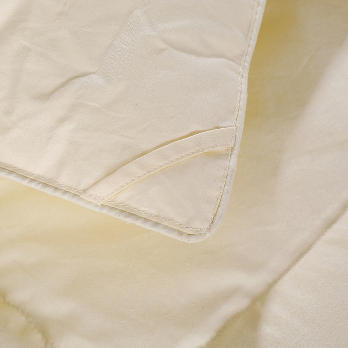 91家纺网 家纺一手货源 找家纺 呆头鹅羽绒工厂店 2025新款全棉防羽布羽绒被-扭花款 白鹅绒鸭绒被子被芯羽绒工厂店 黄色