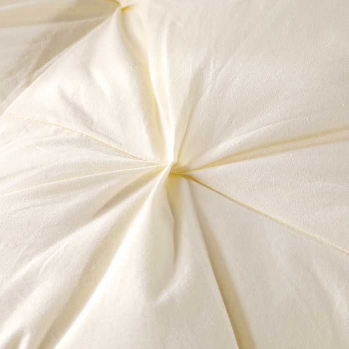 91家纺网 家纺一手货源 找家纺 呆头鹅羽绒工厂店 2025新款全棉防羽布羽绒被-扭花款 白鹅绒鸭绒被子被芯羽绒工厂店 黄色