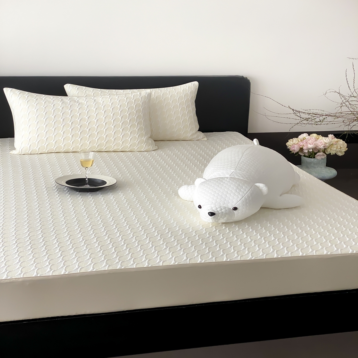 91家纺网 家纺一手货源 找家纺 （总）赫帛 2025新款凉感大北极熊