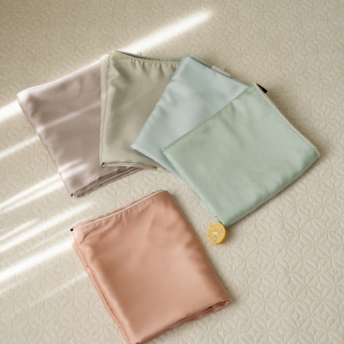 91家纺网 家纺一手货源 找家纺 （总）禾时 2025新款60S奥地利进口兰精天丝夏凉盖毯