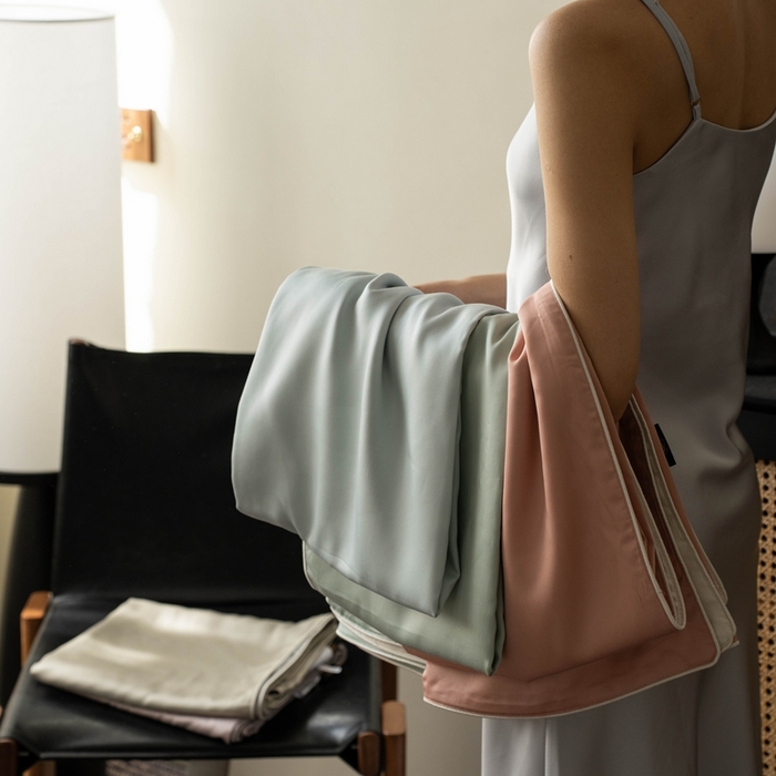 91家纺网 家纺一手货源 找家纺 （总）禾时 2025新款60S奥地利进口兰精天丝夏凉盖毯