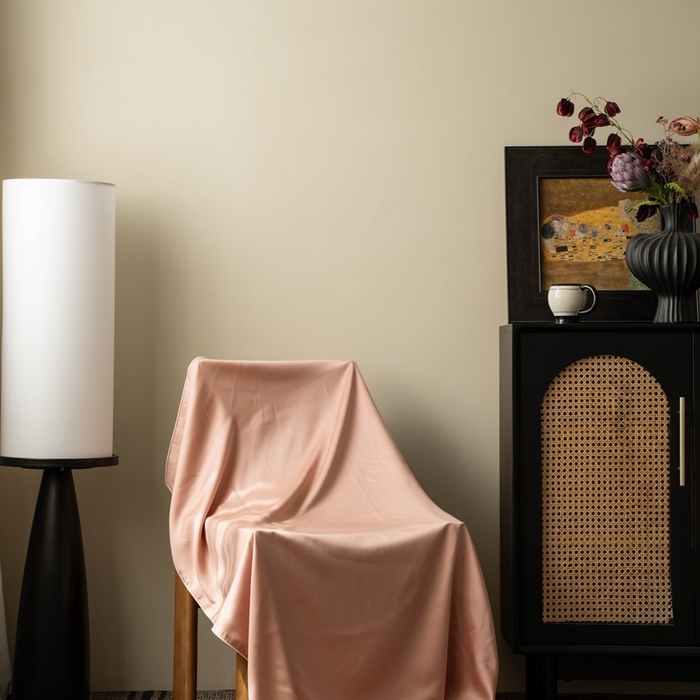 91家纺网 家纺一手货源 找家纺 禾时 2025新款60S奥地利进口兰精天丝夏凉盖毯 桃之夭夭