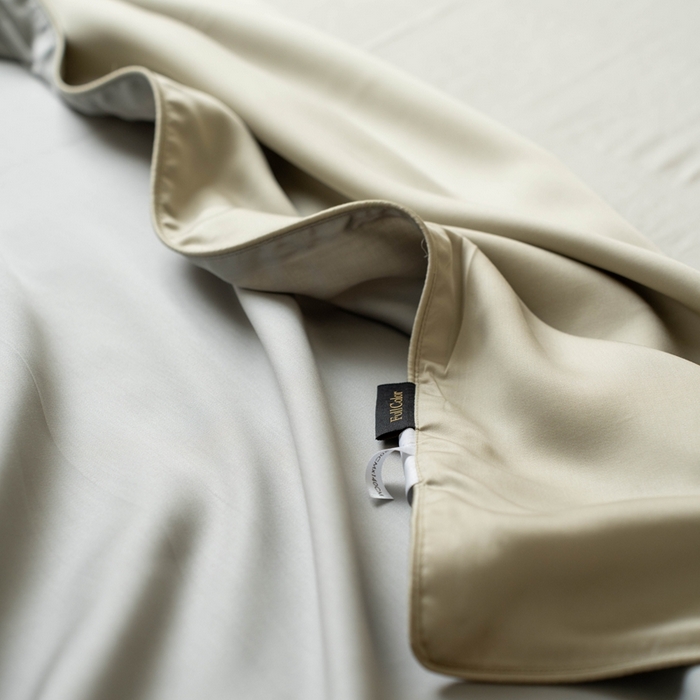 91家纺网 家纺一手货源 找家纺 禾时 2025新款60S奥地利进口兰精天丝夏凉盖毯 云间青绿