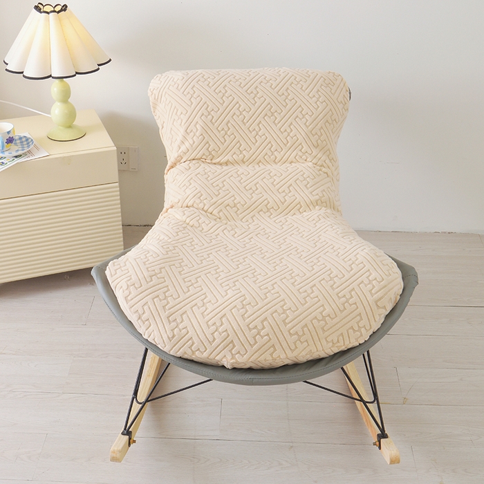 91家纺网 家纺一手货源 找家纺 （总）启博家纺 2025新款磨毛提花龙虾椅套