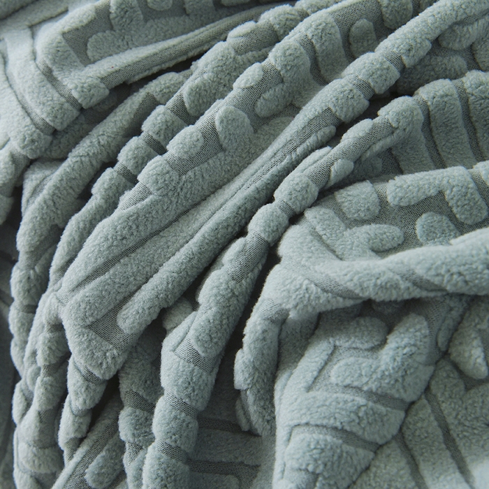 91家纺网 家纺一手货源 找家纺 启博家纺 2025新款磨毛提花龙虾椅套 墨蓝