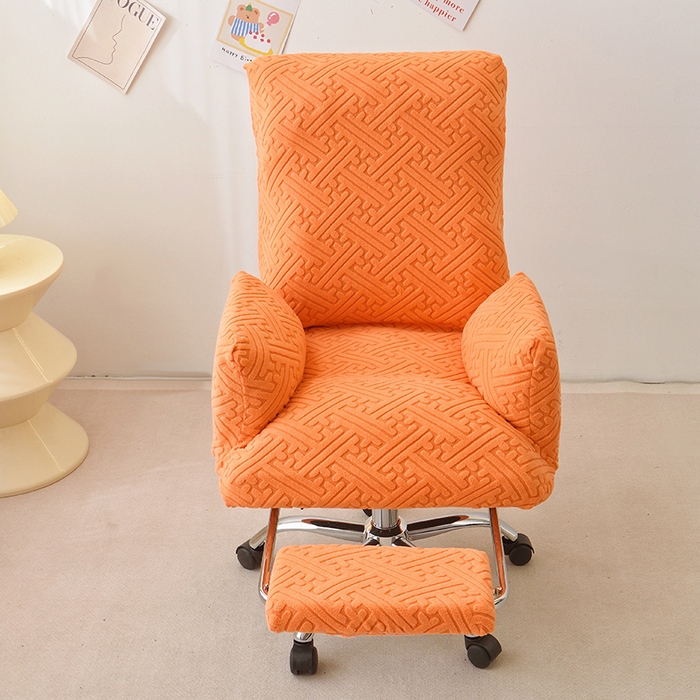 91家纺网 家纺一手货源 找家纺 （总）启博家纺 2025新款磨毛提花办公躺椅套