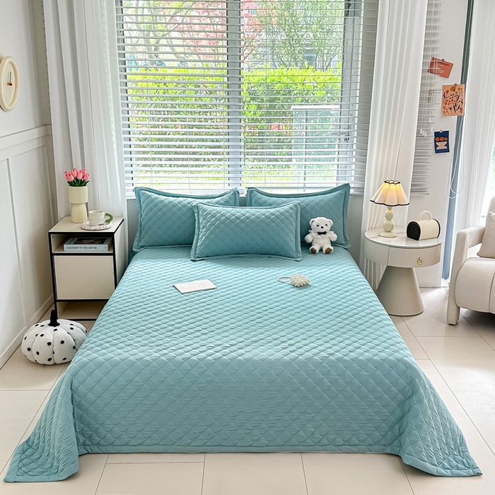 91家纺网 家纺一手货源 找家纺 （总）橘夏家纺 2025新款凉感雪肌棉多功能床盖