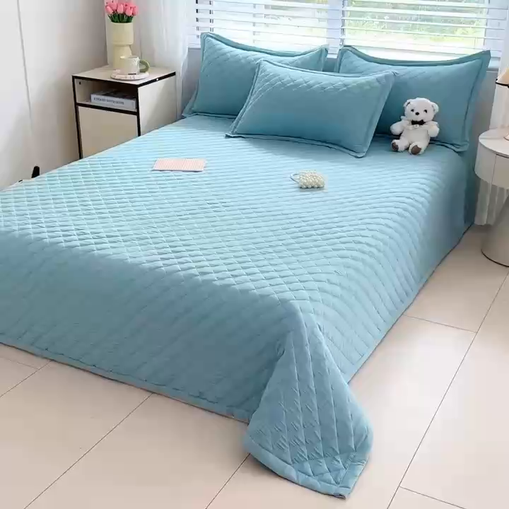 91家纺网 家纺一手货源 找家纺 （总）橘夏家纺 2025新款凉感雪肌棉多功能床盖