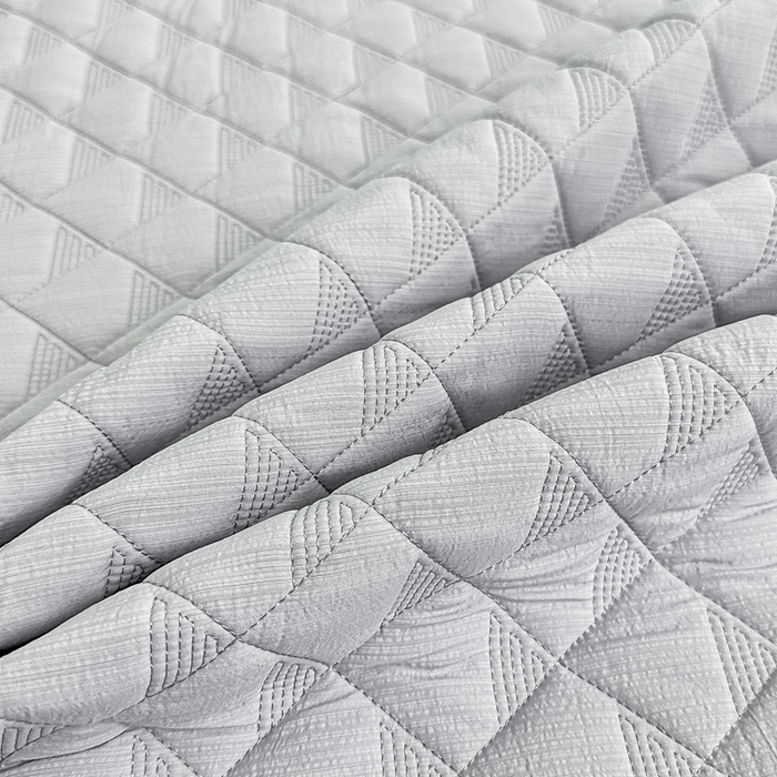 91家纺网 家纺一手货源 找家纺 橘夏家纺 2025新款凉感雪肌棉多功能床盖 星岩灰