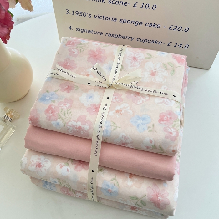 91家纺网 家纺一手货源 找家纺 （总）优品阁 2025新款人字纹全棉双层纱四件套