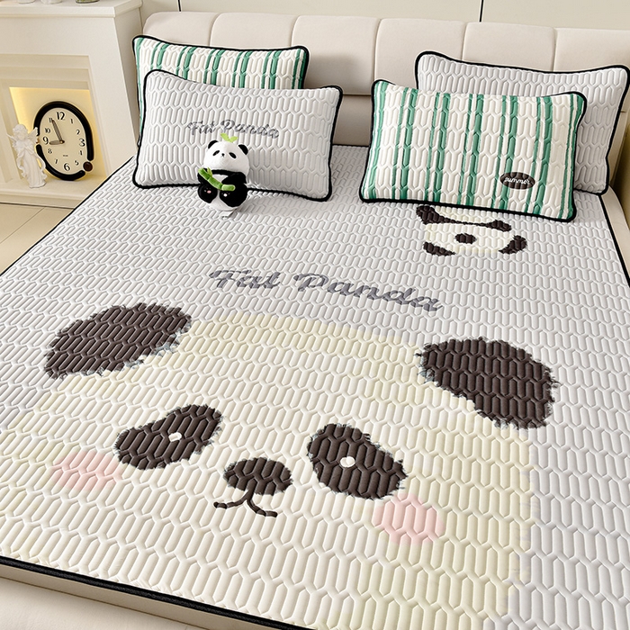 91家纺网 家纺一手货源 找家纺 （总）炫拼 2025新款0.5大版乳胶凉席三件套