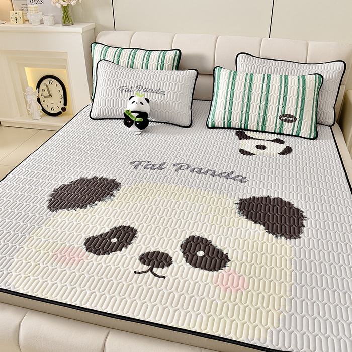 91家纺网 家纺一手货源 找家纺 （总）炫拼 2025新款0.5大版乳胶凉席三件套