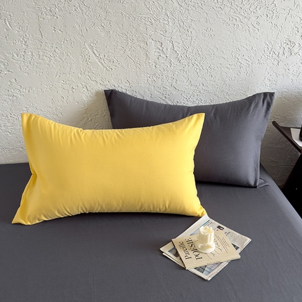 91家纺网 家纺一手货源 找家纺 （总）N先生+V 13814689556 发大图/买家秀 2025新款ins博主风纯色混搭水洗棉枕套(支持跨境电商定制尺寸)