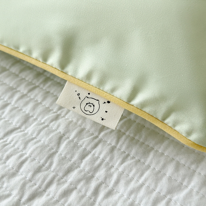 91家纺网 家纺一手货源 找家纺 荷马之梦 2025新款A类100支全棉贡缎双股加厚加柔儿童枕套-水果系列 小西瓜