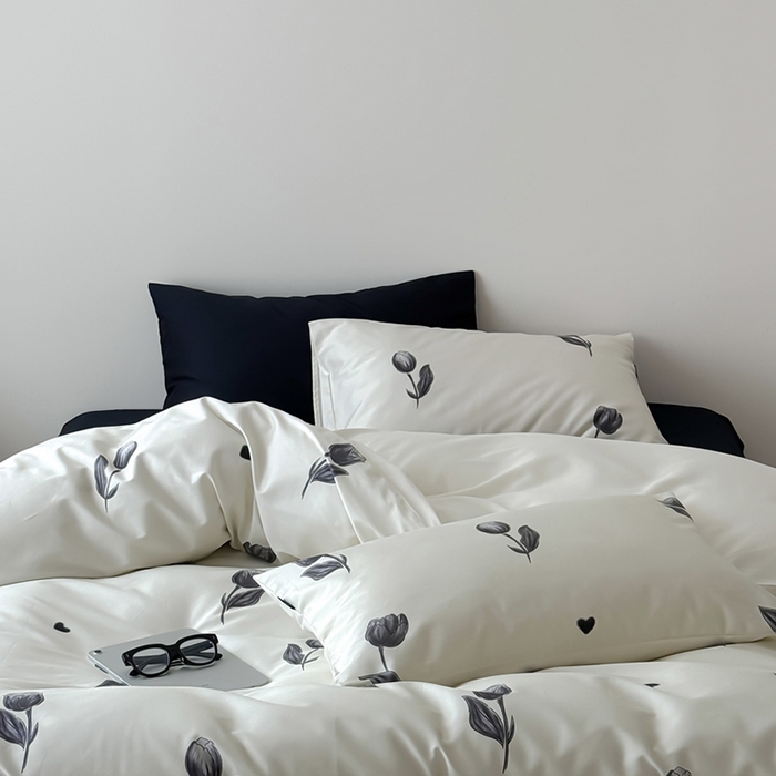 91家纺网 家纺一手货源 找家纺 （总）柚可家居 2025新款数码活性印花50支四件套