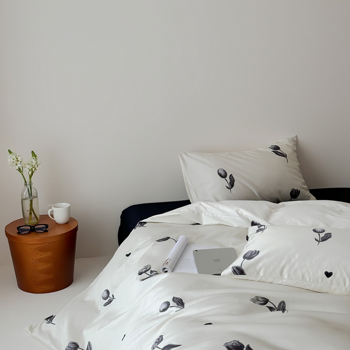 91家纺网 家纺一手货源 找家纺 （总）柚可家居 2025新款数码活性印花50支四件套