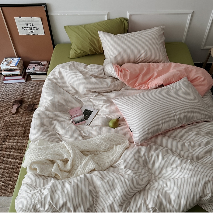 91家纺网 家纺一手货源 找家纺 （总）柚可家居 2025新款40s全棉数码印花四件套-夏日