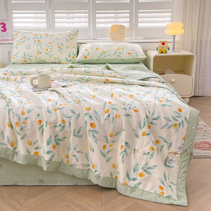 91家纺网 家纺一手货源 找家纺 （总）思雅庭 2025新款里外全棉夏被新疆棉花夏凉被空调被