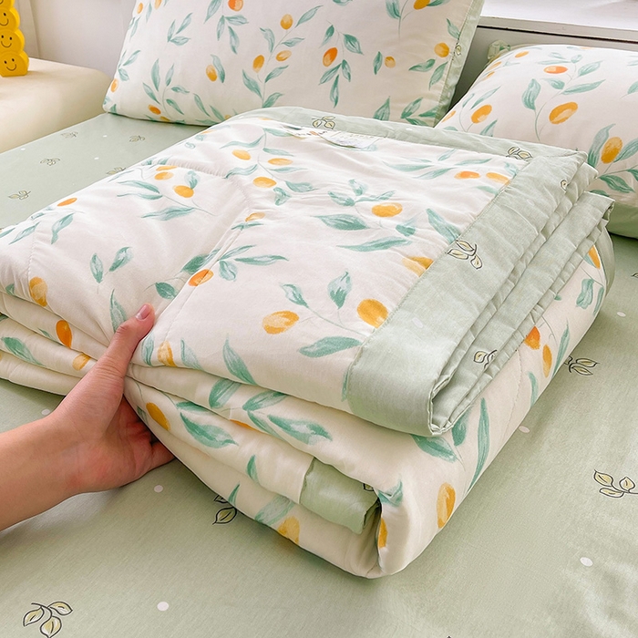 91家纺网 家纺一手货源 找家纺 （总）思雅庭 2025新款里外全棉夏被新疆棉花夏凉被空调被