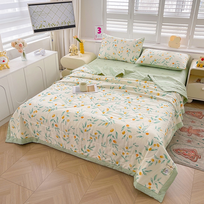 91家纺网 家纺一手货源 找家纺 （总）思雅庭 2025新款里外全棉夏被新疆棉花夏凉被空调被