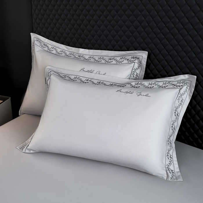 91家纺网 家纺一手货源 找家纺 （总）梧桐家居 2025春夏新款全棉纯棉轻奢刺绣四件套-金枝玉叶