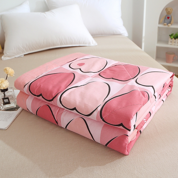 91家纺网 家纺一手货源 找家纺 （总）贝兰仙奴 2025春夏新款全棉印花夏被夏凉被空调被