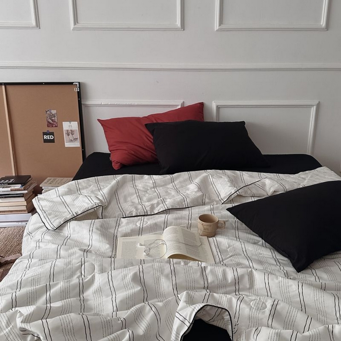 91家纺网 家纺一手货源 找家纺 （总）柚可家居 2025新款40支斜纹纯棉数码印染夏被-纽约浅梦