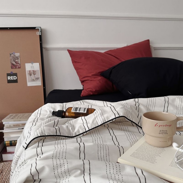 91家纺网 家纺一手货源 找家纺 （总）柚可家居 2025新款40支斜纹纯棉数码印染夏被-纽约浅梦